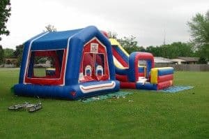 inflated playgrond