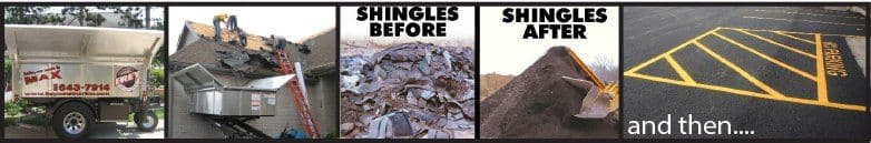 Frey Construction Recycles Shingles