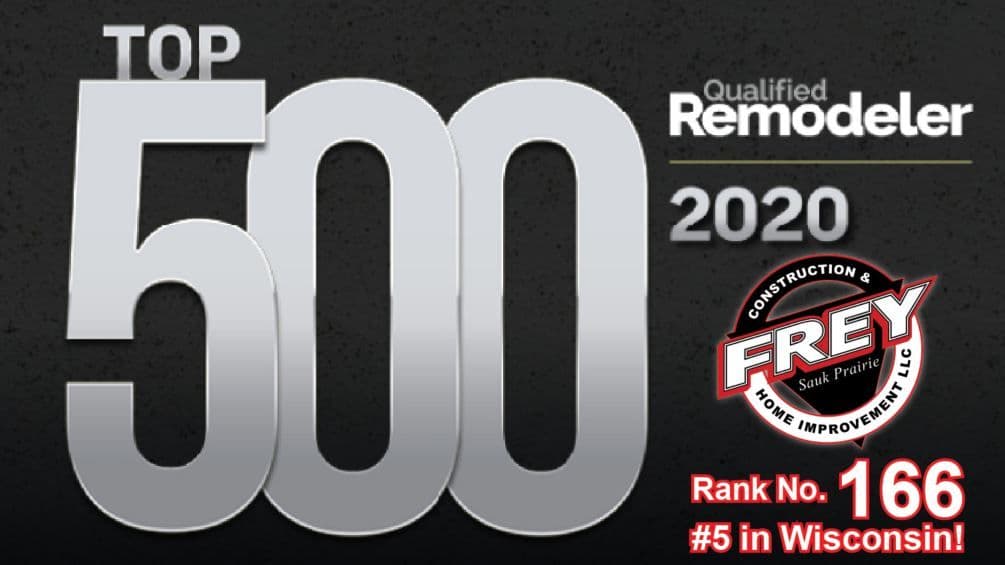 Frey Construction Named on Qualified Remodeler's Top 500!