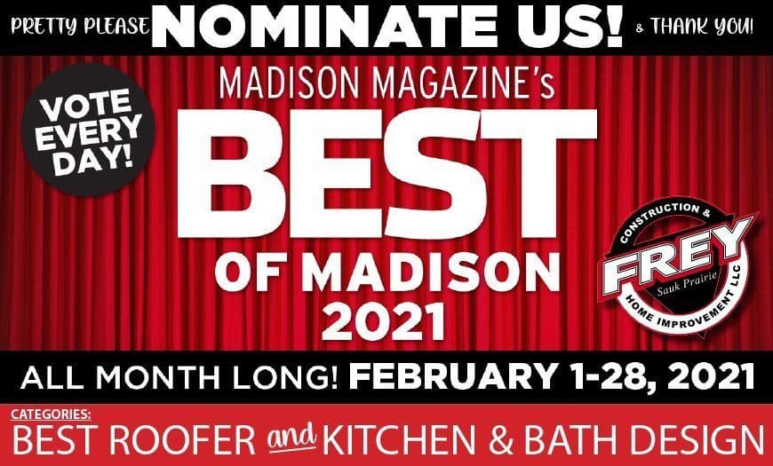 Nominate Frey Construction For Best Of Madison 2021