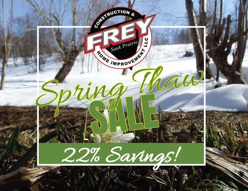 Spring Thaw Sale 22 Savings