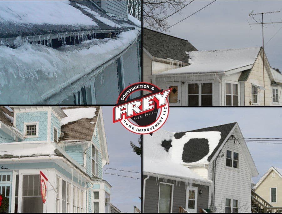 A Wisconsin Winter and a Roof