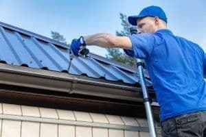 Metal Roofing Black Earth
