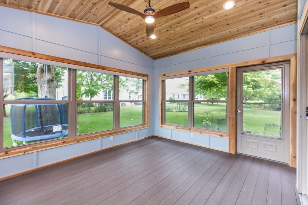 Four Season Porch Addition Sun Prairie