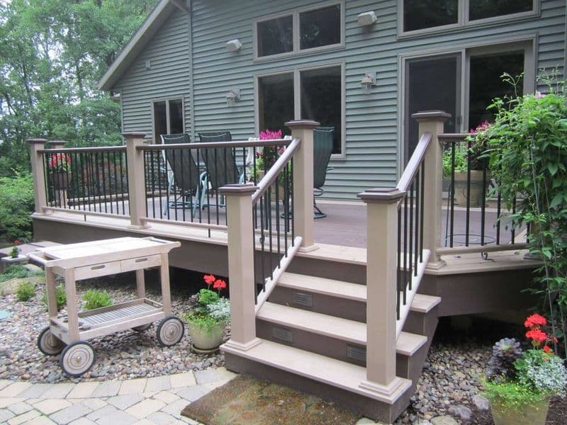 Composite Decking Sauk City WI | Frey Construction