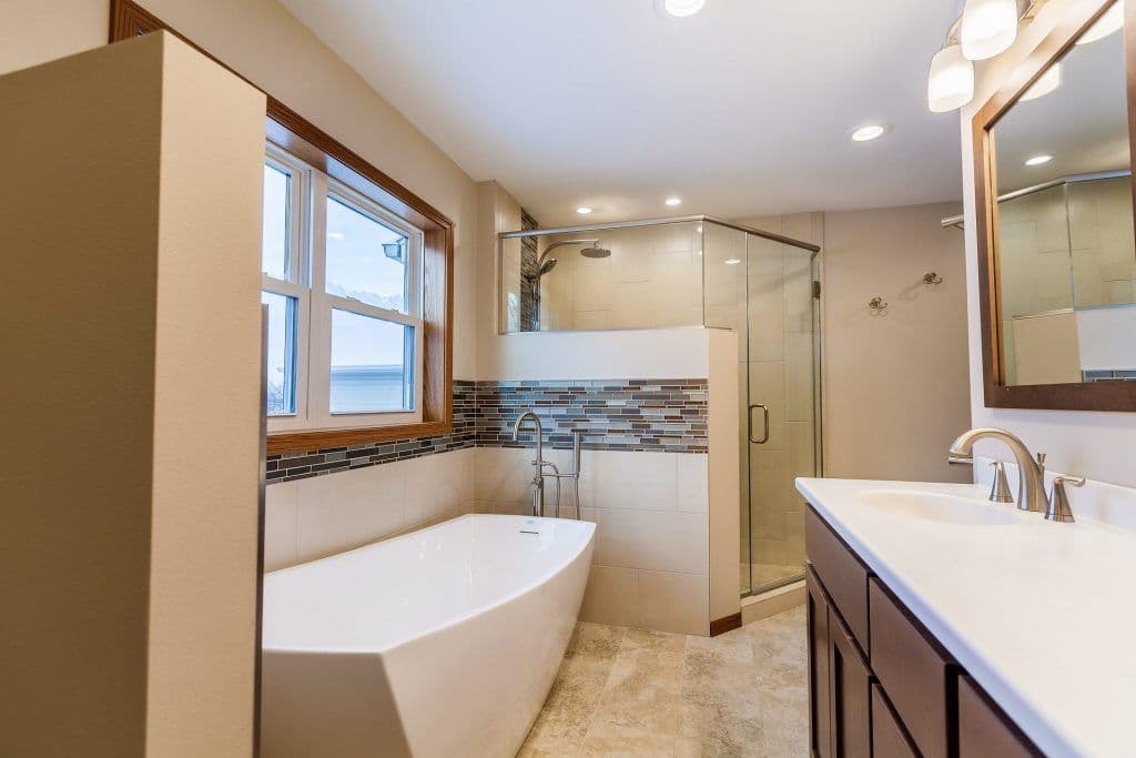 Bath remodel Spring Green, WI