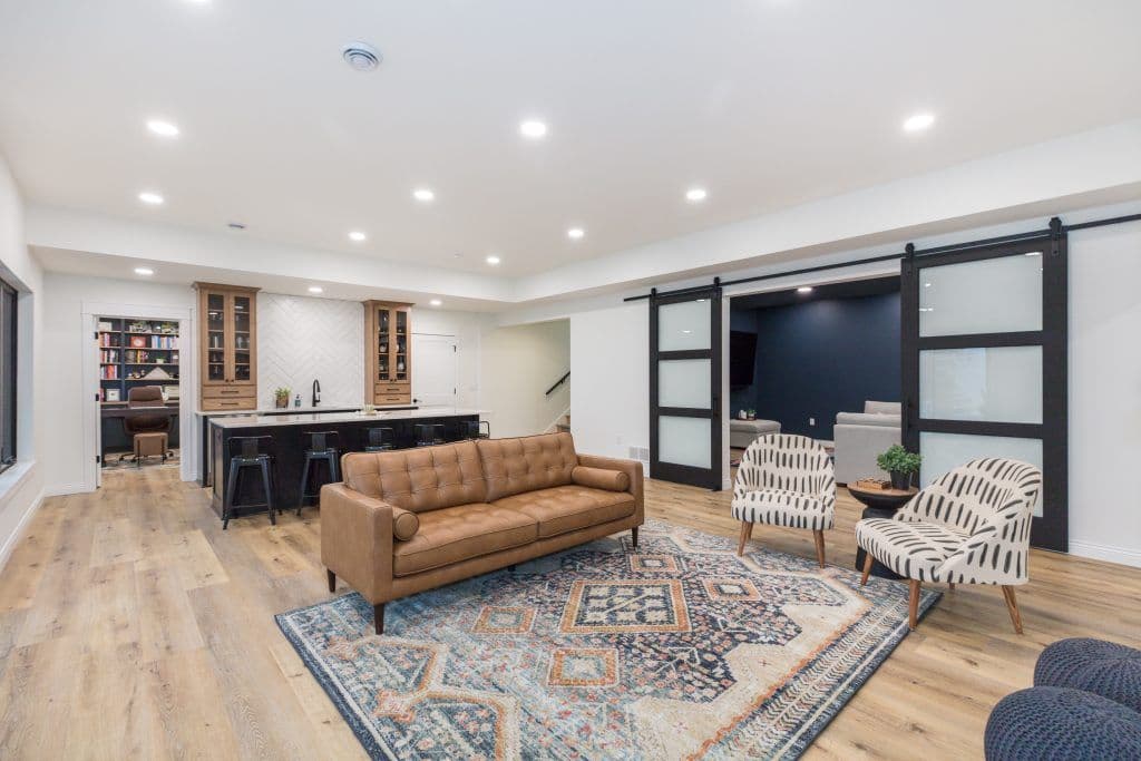 Finished Basement Waunakee WI