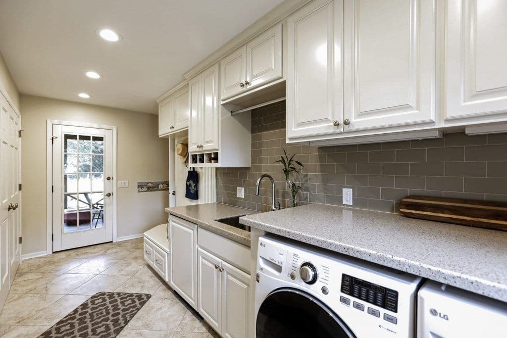Mud Room Laundry Room Home Addition