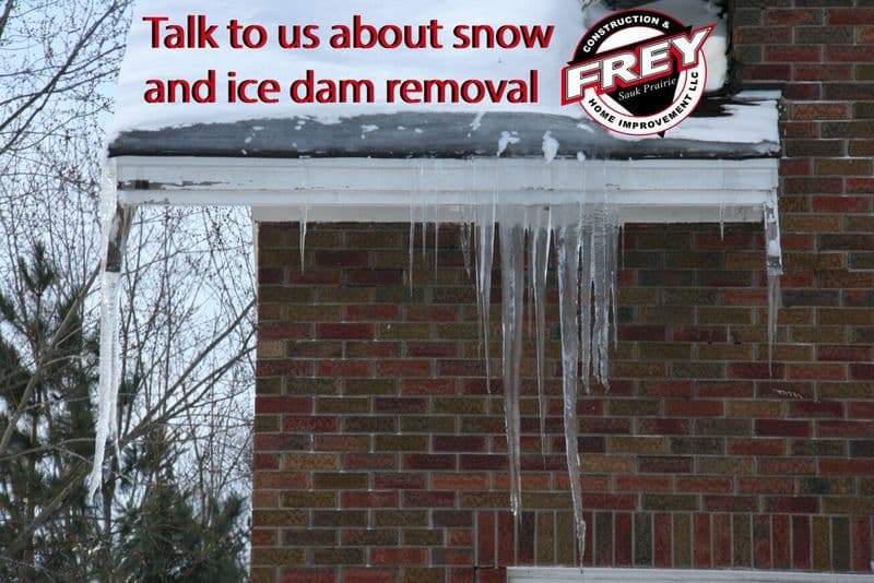 Madison Area Roof Snow Removal