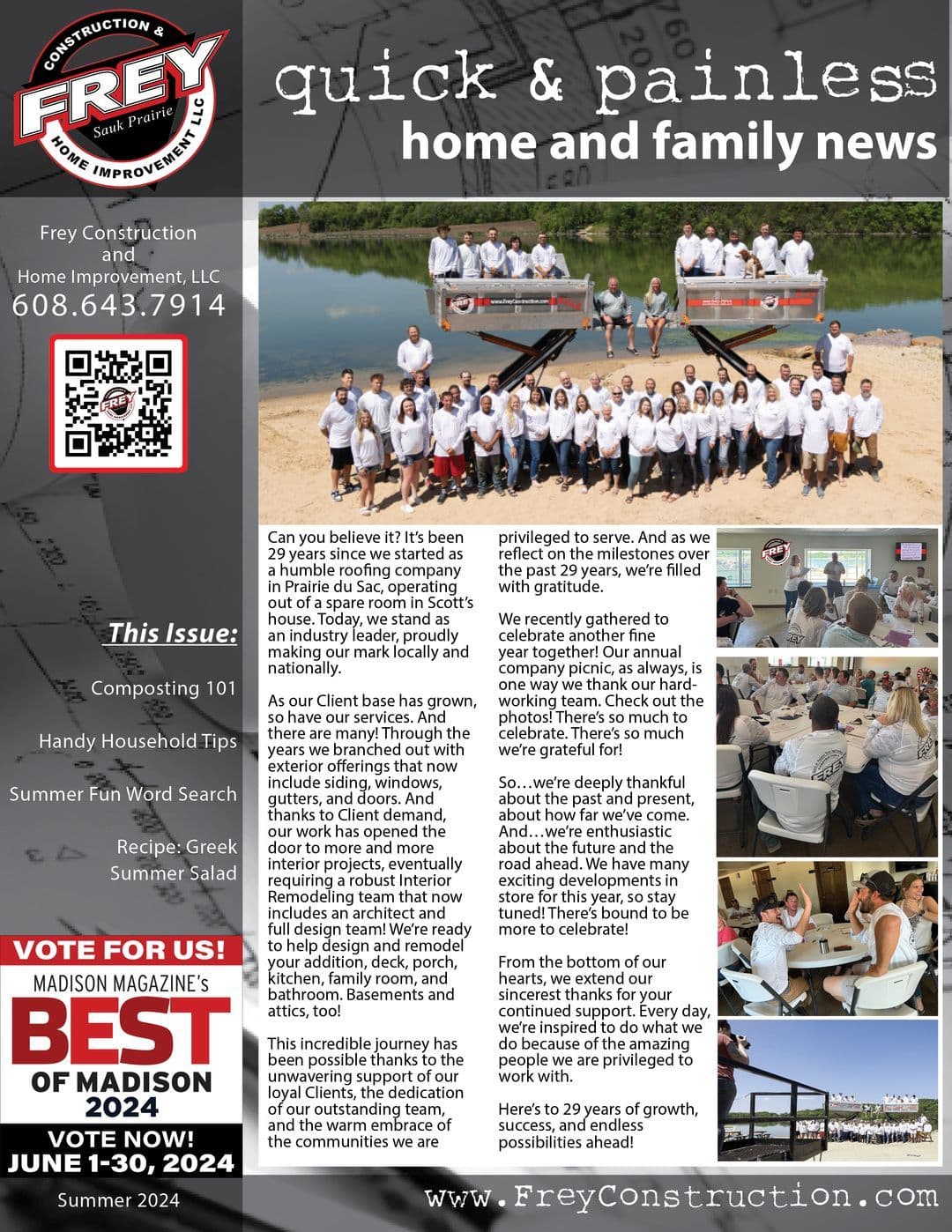 Celebrating 29 Years of " Quick & Painless" Home Improvements