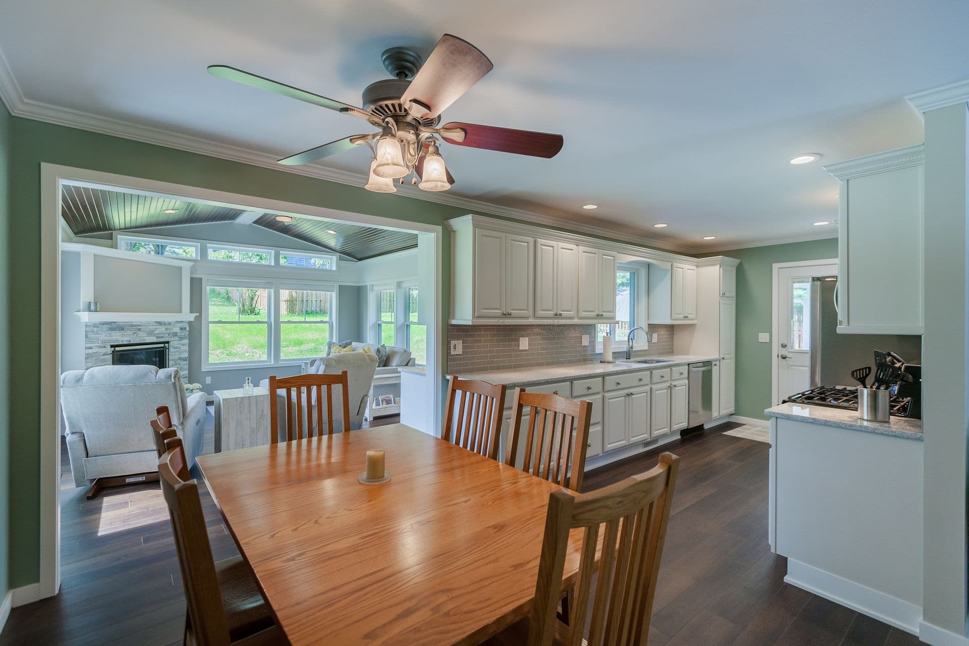 Family Room Addition Deforest