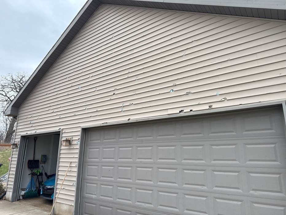 Siding Hail Damage Madison WI